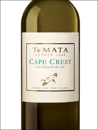 фото Te MATA Cape Crest Sauvignon Blanc Hawke’s Bay Те МАТА Кейп Крест Совиньон Блан Хокс Бей Новая Зеландия вино белое