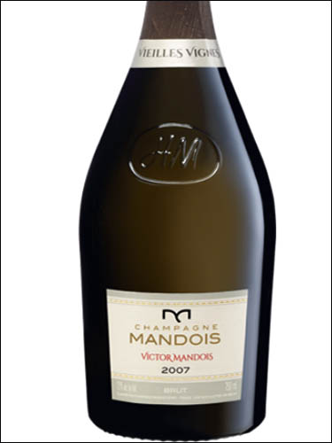 фото Champagne Mandois Victor Mandois Brut Шампанское Мандуа Виктор Мандуа Брют Франция вино белое