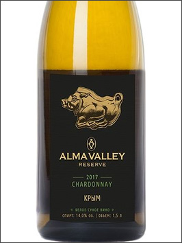 фото Alma Valley Reserve Chardonnay Альма Вэлли Резерв Шардоне Россия вино белое