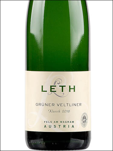 фото Leth Gruner Veltliner Klassik Wagram Лет Грюнер Вельтлинер Классик Ваграм Австрия вино белое