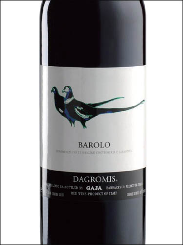 фото Gaja Dagromis Barolo DOCG Гайа Дагромис Бароло Италия вино красное