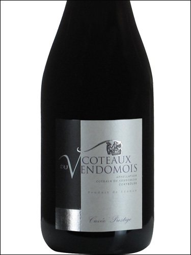 фото Cuvee Prestige Coteaux du Vendomois Rouge AOC Кюве Престиж Кото дю Вандомуа Руж Франция вино красное