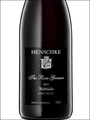 фото Henschke The Rose Grower Nebbiolo Eden Valley Хеншке Тре Роуз Гровер Неббиоло Долина Иден Австралия вино красное