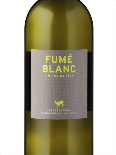 фото Besserstein Fume Blanc Aargau AOC Бессерштайн Фюме Блан Аргау Швейцария вино белое