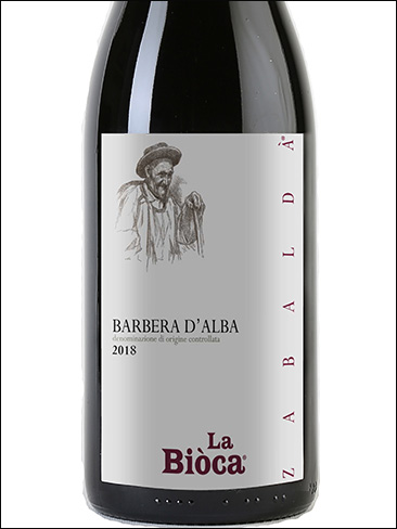 фото La Bioca Zabalda Barbera d’Alba DOC Ла Биока Забальда Барбера д'Альба Италия вино красное