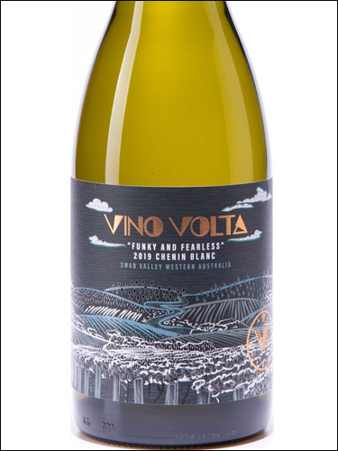 фото Vino Volta Funky & Fearless Chenin Blanc Swan Valley Вино Вольта Фанки & Фирлес Шенен Блан Долина Суон Австралия вино белое