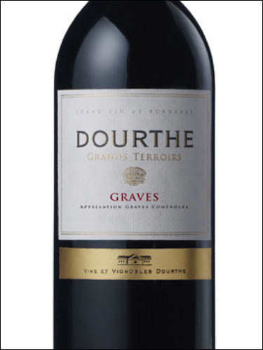 фото Dourthe Grands Terroirs Rouge Graves AOC Дурт Гран Терруар Руж Грав Франция вино красное