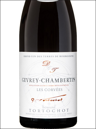 фото Domaine Tortochot Gevrey-Chambertin Les Corvees AOC Домен Тортошо Жеври-Шамбертен Ле Корве Франция вино красное