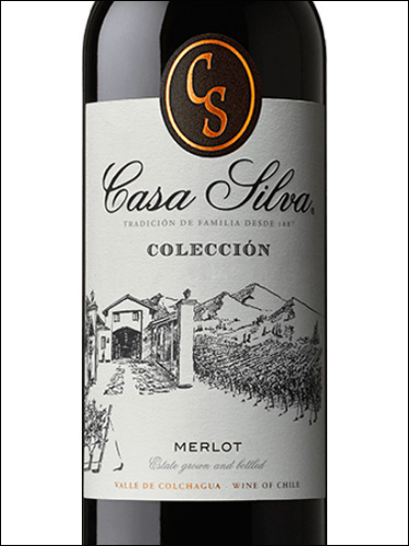 фото Casa Silva Coleccion Merlot Каса Сильва Колексьон Мерло Чили вино красное