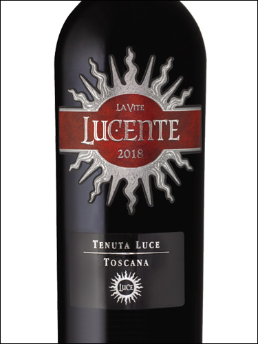 фото Luce della Vite Lucente Toscana IGT Люче делле Вите Люченте Тоскана Италия вино красное