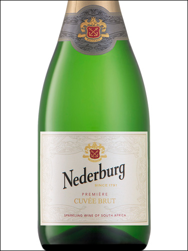 фото Nederburg Premiere Cuvee Brut Недербург Премьер Кюве Брют ЮАР вино белое