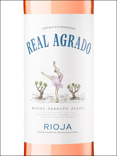 фото вино Real Agrado Rosado Rioja DOCa 