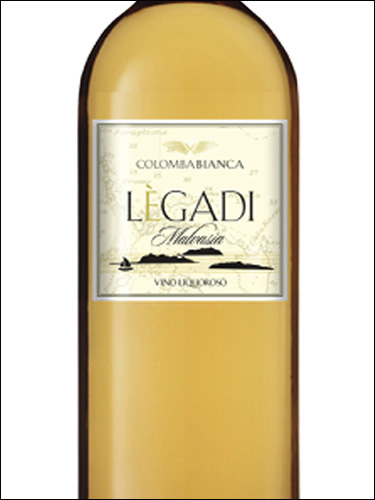 фото Colomba Bianca Legadi Malvasia Terre Siciliane IGP Коломба Бьянка Легади Мальвазия Терре Сичилиане Италия вино белое