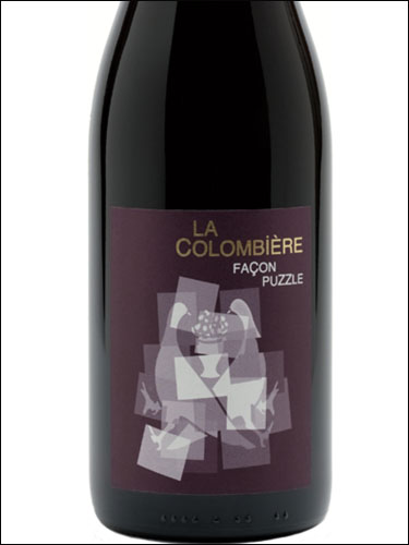 фото La Colombiere Facon Puzzle Fronton AOC Ла Коломбьер Факон Пузль Фронтон Франция вино красное
