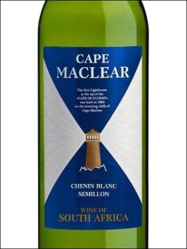 фото Cape Maclear white Кейп Маклер белое ЮАР вино белое