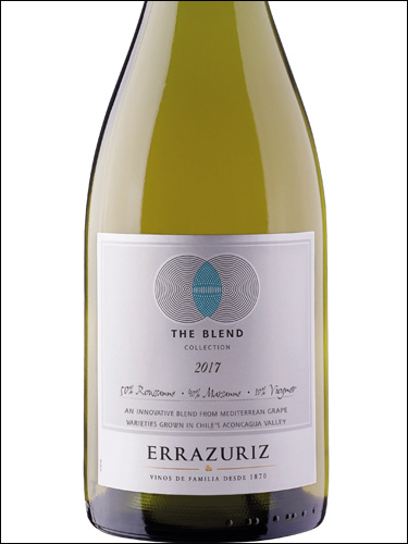 фото Errazuriz The Blend Collection White Эррасурис Бленд Коллекшн Уайт Чили вино белое