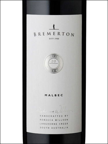 фото Bremerton Special Release Malbec Langhorne Creek Бремертон Спешиал Релиз Мальбек Лэнгхорн Крик Австралия вино красное