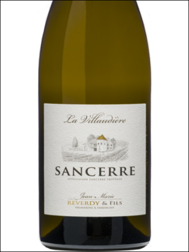 фото Jean-Marie Reverdy & Fils La Villaudiere Sancerre Blanc AOC Жан-Мари Реверди & Фис Ла Виллодьер Сансер Блан Франция вино белое