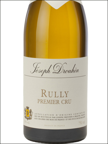 фото Joseph Drouhin Rully Premier Cru AOC Жозеф Друэн Рюли Премье Крю Франция вино белое