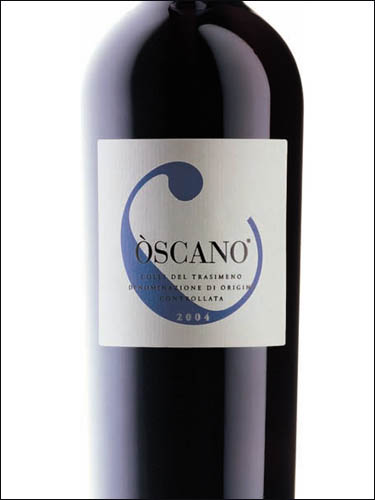 фото Oscano Colli del Trasimeno DOC Оскано Колли дель Тразимено Италия вино красное