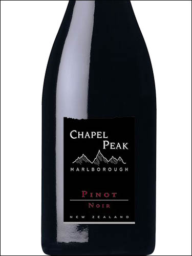 фото Chapel Peak Pinot Noir Marlborough Чейпл Пик Пино Нуар Мальборо Новая Зеландия вино красное