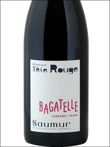 фото Bagatelle Saumur Rouge AOC Багатель Сомюр Руж Франция вино красное