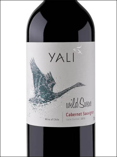 фото Yali Wild Swan Cabernet Sauvignon Valle Central DO Яли Уайлд Свэн Каберне Совиньон Центральная  Долина Чили вино красное