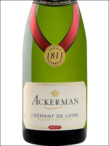 фото Ackerman Cremant de Loire Brut AOC Акерман Креман де Луар Брют Франция вино белое