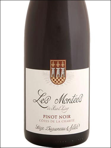 фото Les Montees de Saint Lay Pinot Noir Cotes de La Charite IGP Ле Монти де Сен Ле Пино Нуар Кот де ла Шарите Франция вино красное