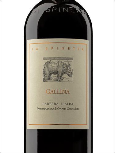 фото La Spinetta Barbera d'Alba Gallina DOC Ла Спинетта Барбера д'Альба Галлина Италия вино красное
