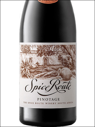 фото Spice Route Pinotage Swartland WO Спайс Рут Пинотаж Свартланд ЮАР вино красное