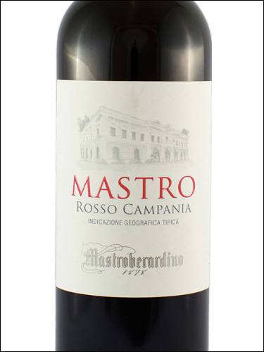 фото Mastroberardino Mastro Rosso Campania IGT Мастроберардино Мастро Россо Кампания Италия вино красное