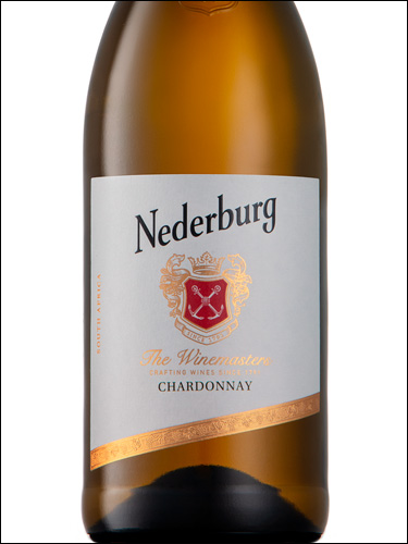 фото Nederburg The Winemasters Chardonnay Недербург Вайнмастерс Шардоне ЮАР вино белое