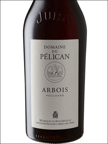 фото Domaine du Pelican Poulsard Arbois AOC Домен дю Пеликан Пульсар Арбуа Франция вино красное