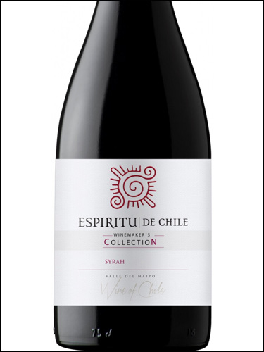 фото Espiritu de Chile Winemaker's Collection Syrah Еспириту де Чили Вайнмэйкер Коллекшн Сира Чили вино красное