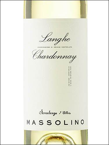 фото Massolino Langhe Chardonnay DOC Массолино Ланге Шардоне Италия вино белое