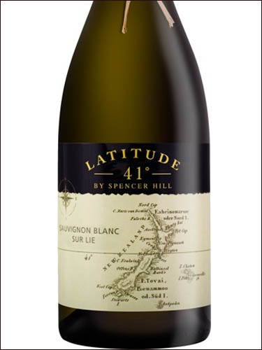 фото Latitude 41 Sauvignon Blanc Латитюд 41 Совиньон Блан Новая Зеландия вино белое