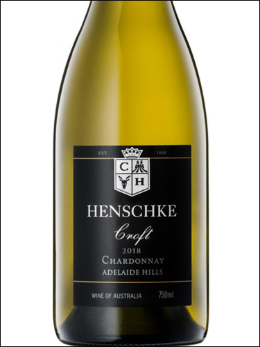 фото Henschke Croft Chardonnay Adelaide Hills Хеншке Крофт Шардоне Аделаида Хиллз Австралия вино белое