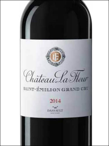 фото Chateau La Fleur Saint-Emilion Grand Cru AOC Шато Ла Флёр Сент-Эмильон Гран Крю Франция вино красное