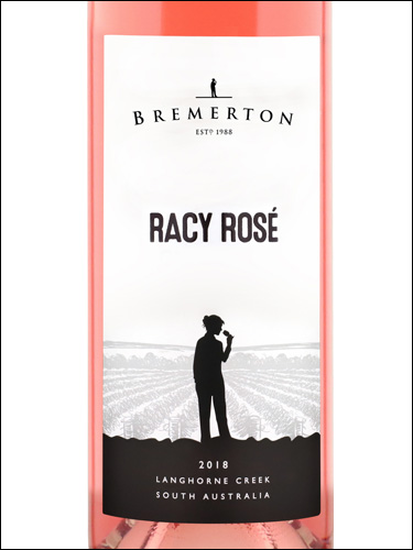 фото Bremerton Racy Rose Langhorne Creek Бремертон Рэйси Розе Лэнгхорн Крик Австралия вино розовое