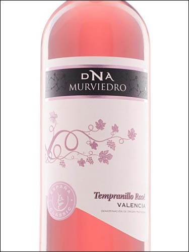 фото DNA Murviedro Classic Tempranillo Rose Valencia DO ДНА Мурвиедро Классик Темпранильо Розе Валенсия Испания вино розовое