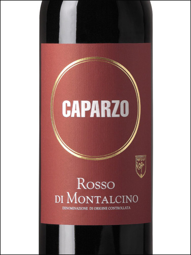 фото Caparzo Rosso di Montalcino DOC Капарцо Россо ди Монтальчино Италия вино красное