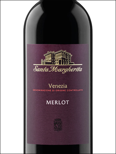 фото Santa Margherita Merlot Venezia DOC Санта Маргарита Мерло  Венеция Италия вино красное