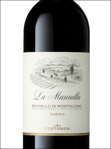 фото Cortonesi La Mannella Brunello di Montalcino Riserva DOCG Кортонези Ла Маннелла Брунелло ди Монтальчино Ризерва Италия вино красное