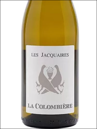 фото La Colombiere Les Jacquaires Blanc Vin de France Ла Коломбьер Ле Жакер Блан  Франция вино белое