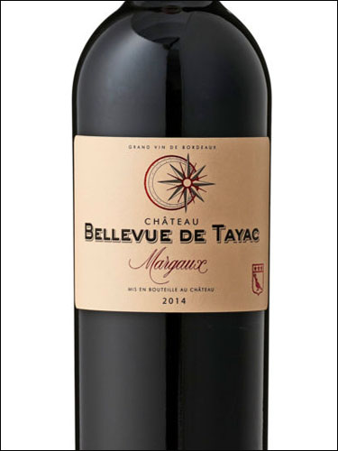 фото Chateau Bellevue de Tayac Margaux AOC Шато Бельвю де Тайяк Марго Франция вино красное