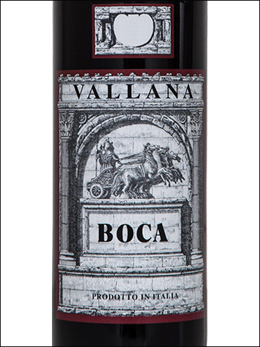 фото Vallana Boca DOC Валлана Бока Италия вино красное