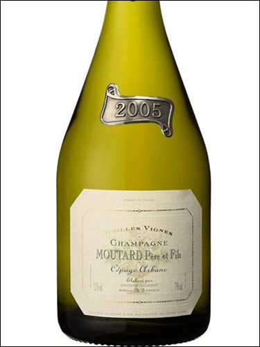 фото Champagne Moutard Pere et Fils Arbane Vieilles Vignes Шампань Мутар Пер е Фис Арбан Вьей Винь Франция вино белое