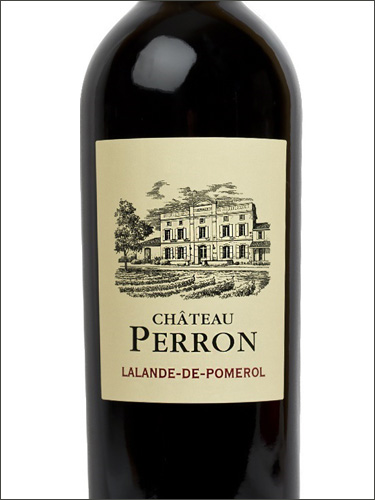 фото Chateau Perron Lalande de Pomerol AOC Шато Перрон Лаланд де Помроль Франция вино красное