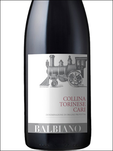 фото Balbiano Collina Torinese Cari DOC Бальбиано Коллина Торинезе Кари Италия вино красное